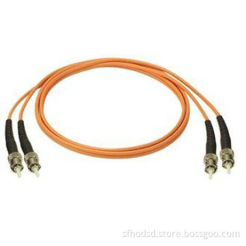 MM 50 / 125 3.0mm Optical Fiber Patch Cable ST to ST Fiber